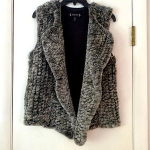 Nanette, Nanette Lepore Faux Fur Vest Medium